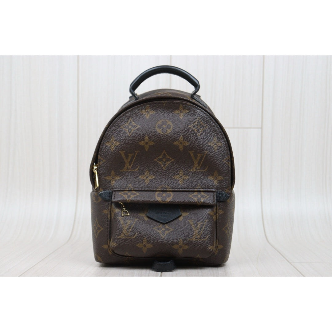 Very Good ( Rank A) ｜  LV Monogram Coated Canvas Mini Palm Springs Backpack｜S25071008