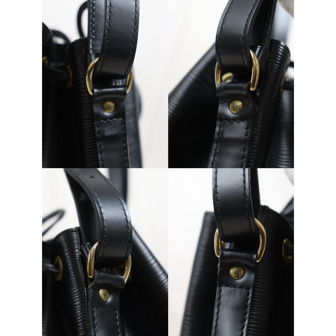 Include Entrupy Certificate of Authenticity｜Very Good ( Rank A) ｜ Louis Vuitton Epi Noe Shoulder Bag Black｜26062302