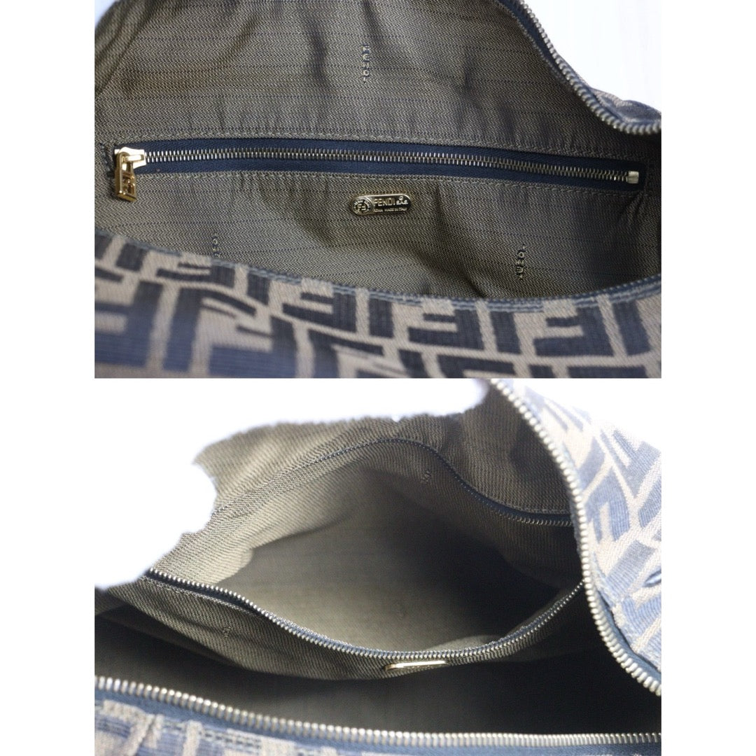 Include Entrupy Certificate of Authenticity｜Very Good ( Rank A)｜ FENDI GM Zucca Handbag ｜26061603