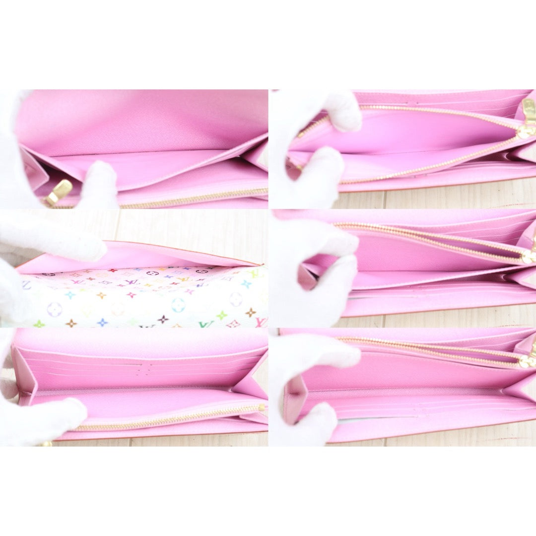 Very Good ( Rank A)｜ LV Takashi Murakam Multi Monogram Long Wallet｜S25081418