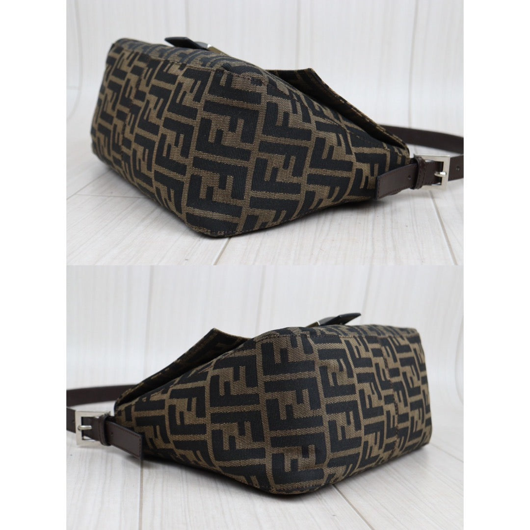 Rank AB｜ FENDI Zucca Mamma Baguette Shoulder Bag ｜23113002