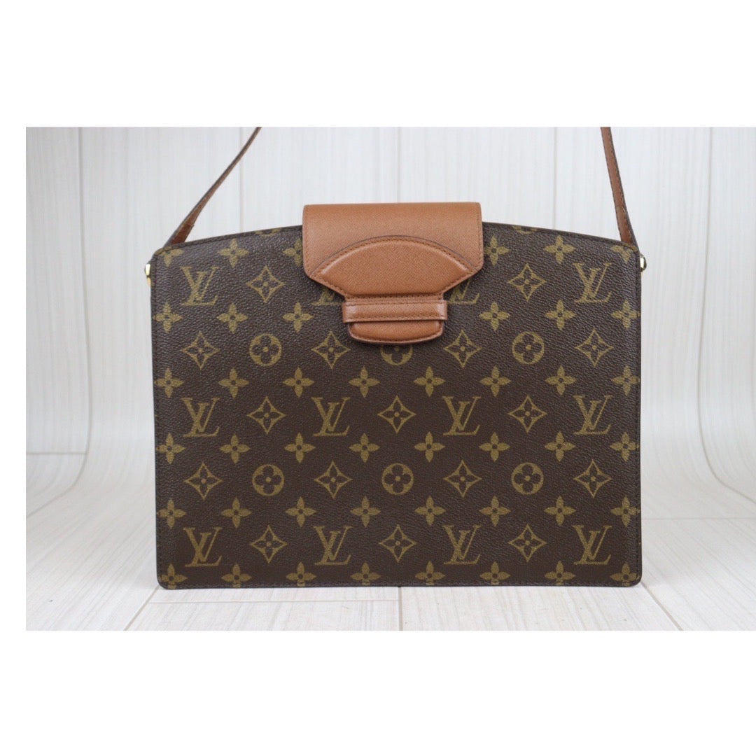 Rank A｜  LV Monogram Courcelles Shoulder Bag ｜23110216