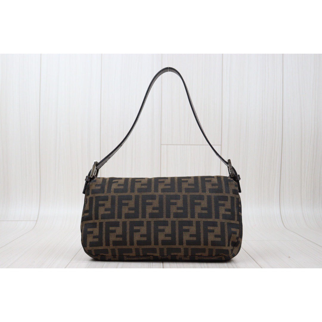 Rank AB ｜ FENDI Zucca Mamma Baguette Shoulder Bag｜24032906