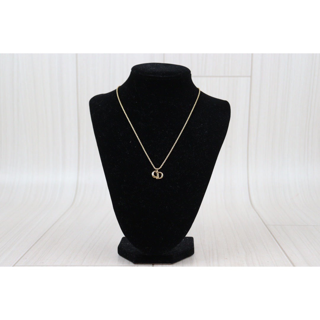 Rank SA ｜ Dior CD Necklace Gold Plated ｜24013003