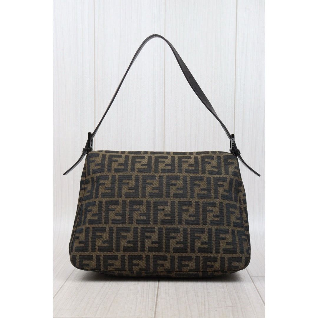 Good ( Rank AB)｜ FENDI Zucca Mamma Baguette Shoulder Bag ｜25042401