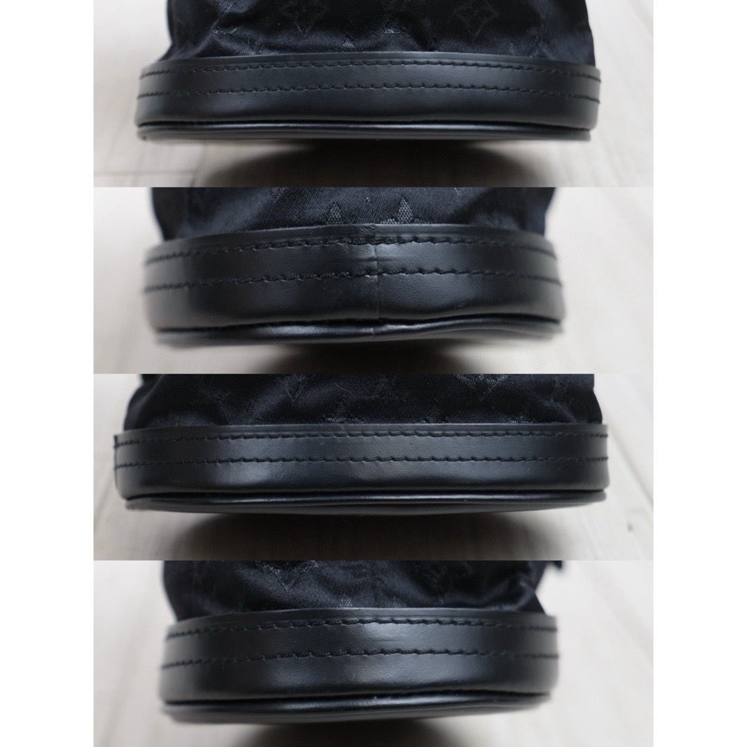 Very Good ( Rank A)｜ LV  Monogram Millennium Limited Edition Satin Mini Hand Bag Black｜25021004