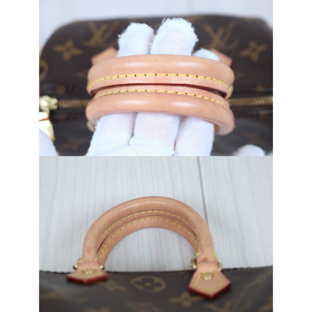 Rank A ｜LV Monogram Nano Speedy  Shoulder Bag｜S24042202