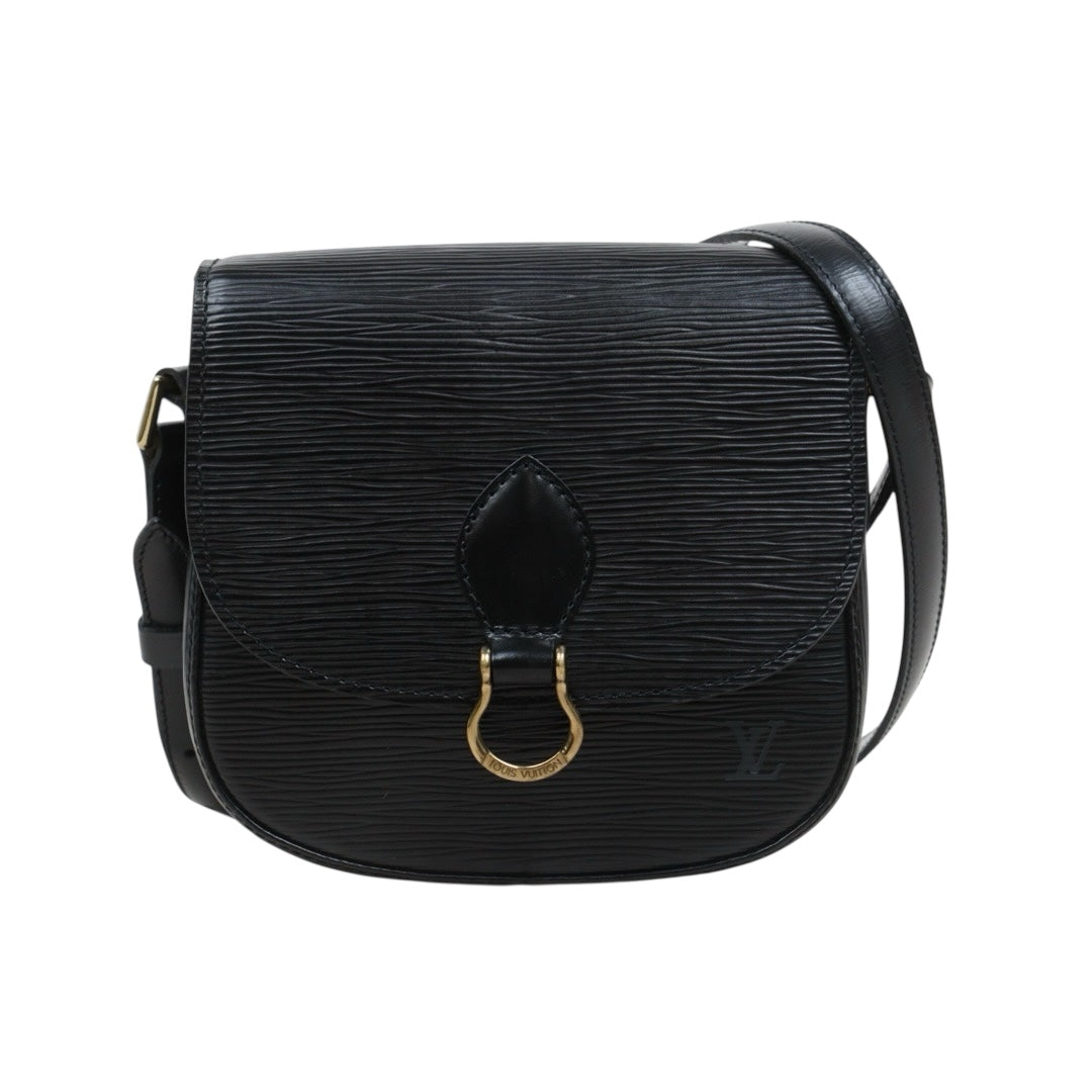 Good ( Rank AB)｜LV Epi Saint-Cloud PM Shoulder Bag Black｜25103005