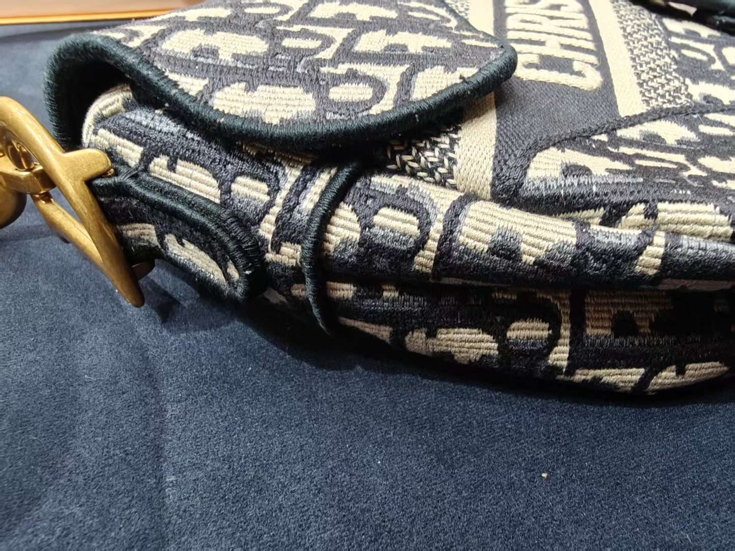 Dior Trotter Saddle Shoulder Bag