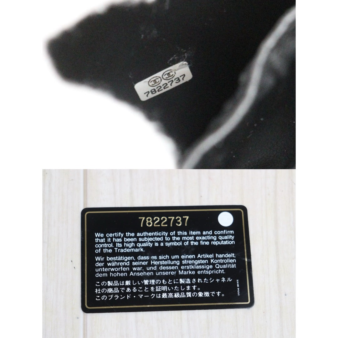 Include Entrupy Certificate of Authenticity｜Good ( Rank AB)｜ CHANEL Caviar Skin Vanity Handbag  Made In 2002～2003Year ｜26011502