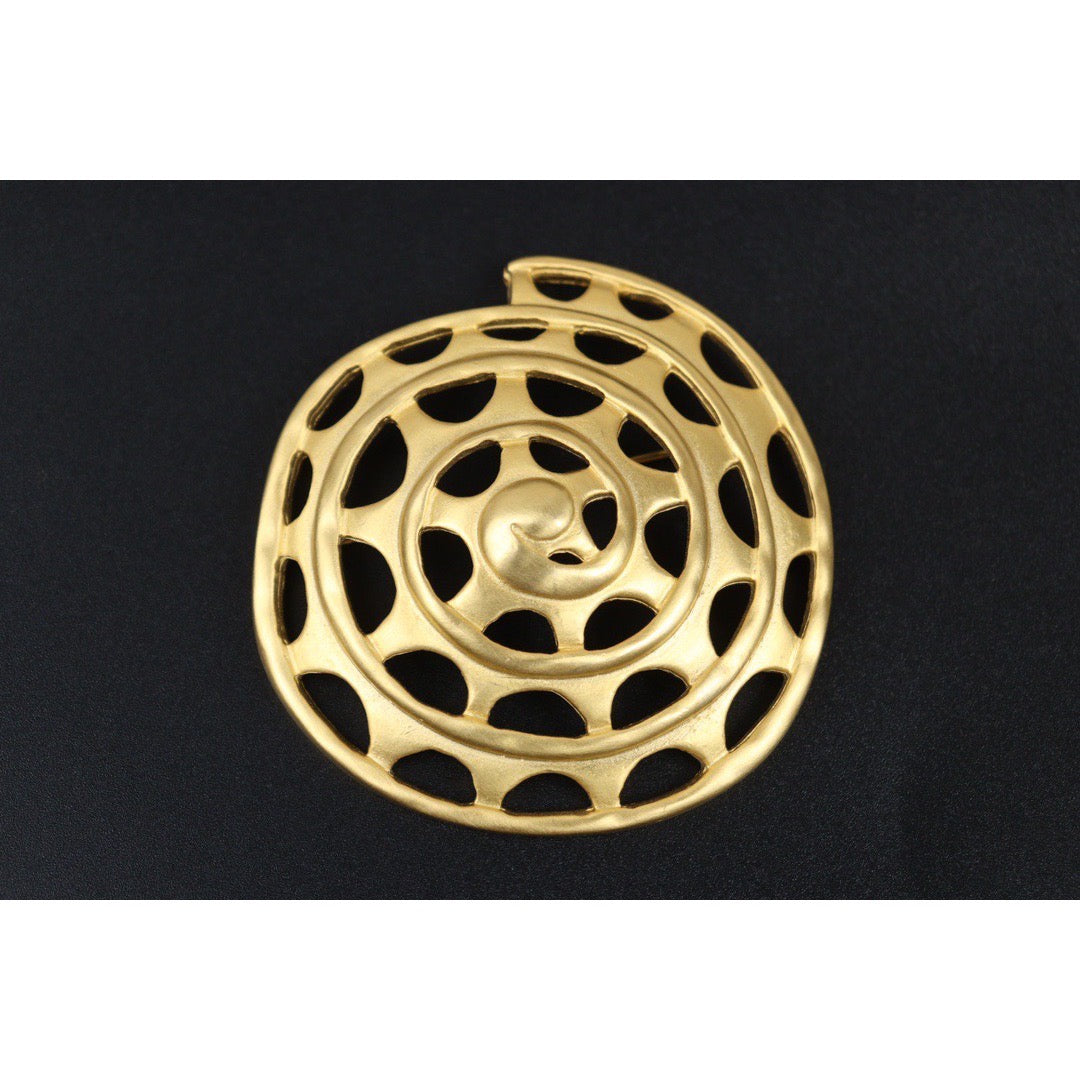 Very Good ( Rank A)  ｜ Givenchy  Vintage Gold Brooch ｜Q24041502