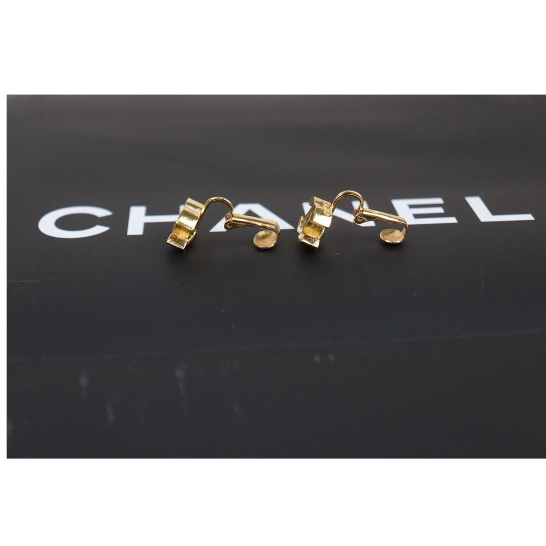 Rank A ｜CHANEL COCO Earrings 18k Gold Plated ｜24022102