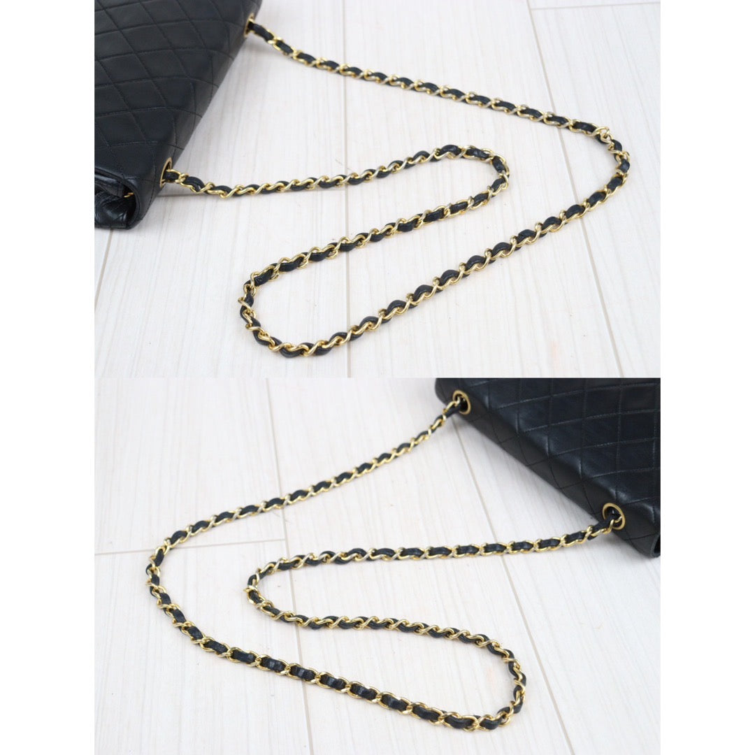 Rank AB｜ CHANEL Matrasse Lamb Skin Chain Bag Made in 1989-1991 Year｜24030731