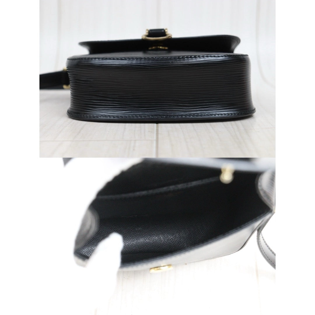 Good ( Rank AB)｜LV Epi Saint-Cloud PM Shoulder Bag Black｜25103005