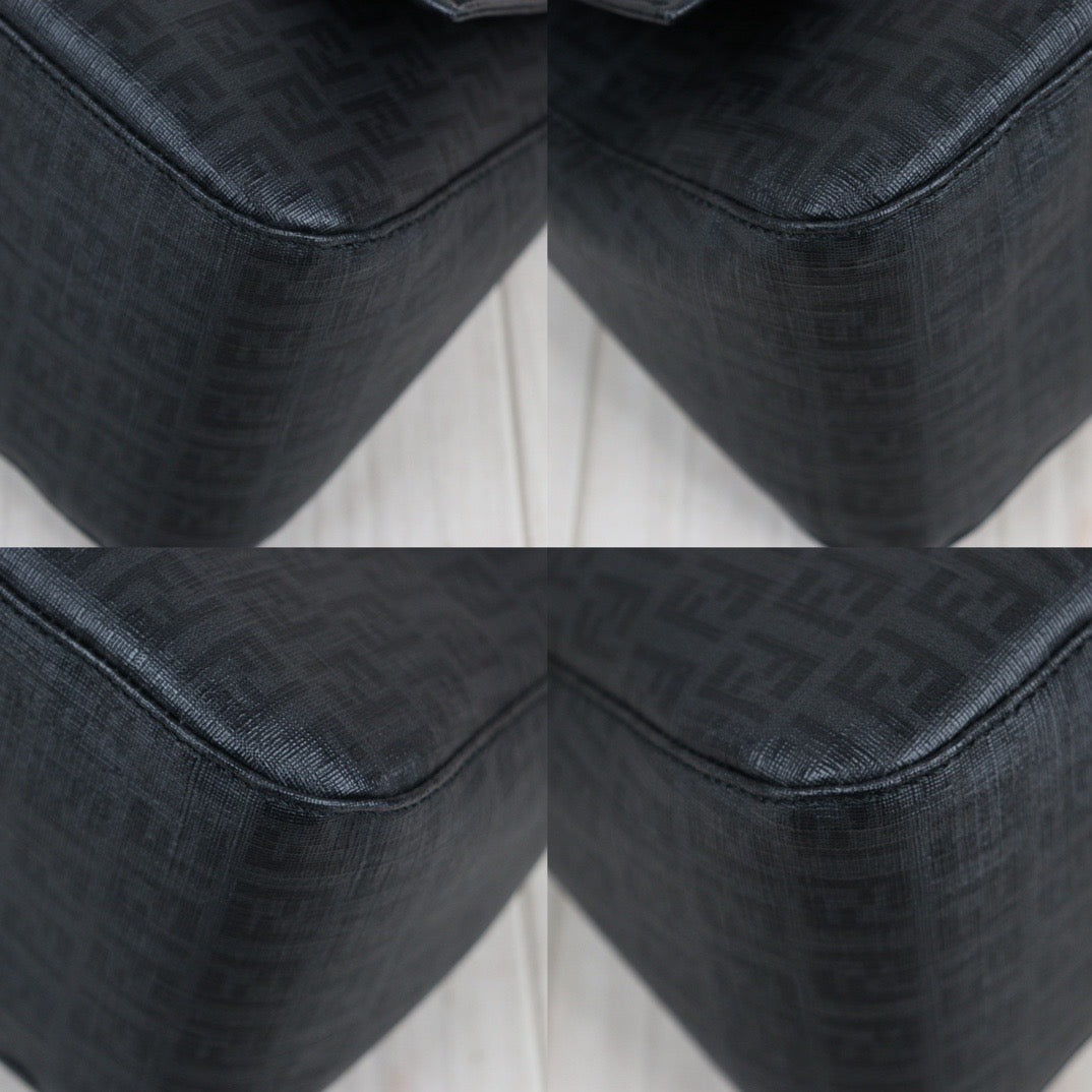 Rank A｜ FENDI Zucca Mamma Baguette Shoulder Bag ｜23121607