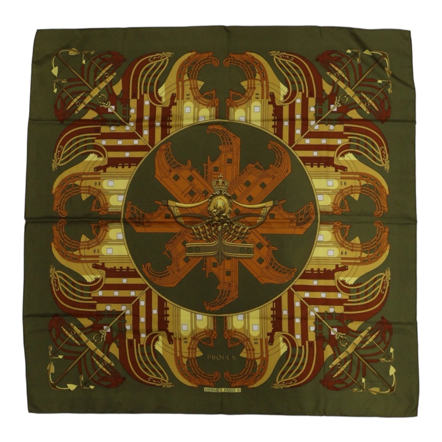 Very Good ( Rank A) ｜ HERMES Proues Scarf 90｜V25110606