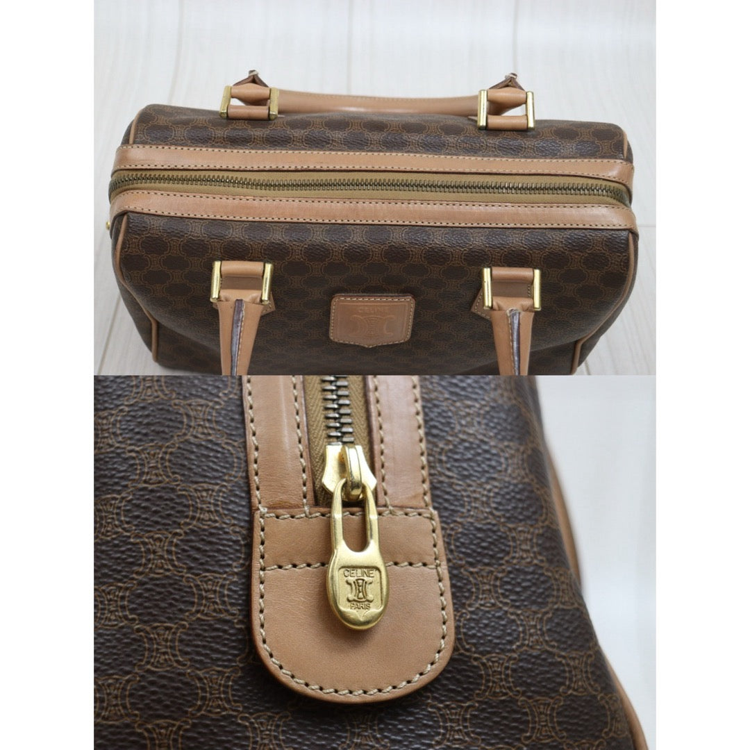 Include Entrupy Certificate of Authenticity｜Good ( Rank AB)｜CELINE Macadam Poston 25  Hand Bag ｜26031904
