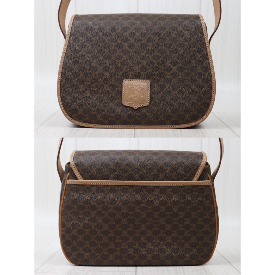 Rank AB｜ CELINE Macadam Shoulder Bag ｜24052307