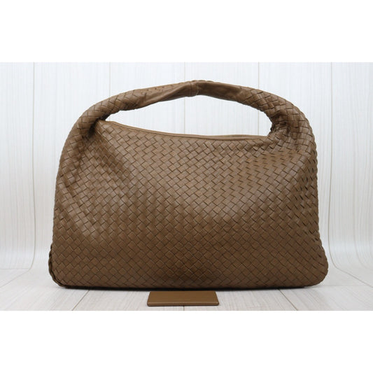 Very Good ( Rank A)｜ Bottega Veneta Lamb Skin Braid Shoulder Bag Caramel｜S25072912