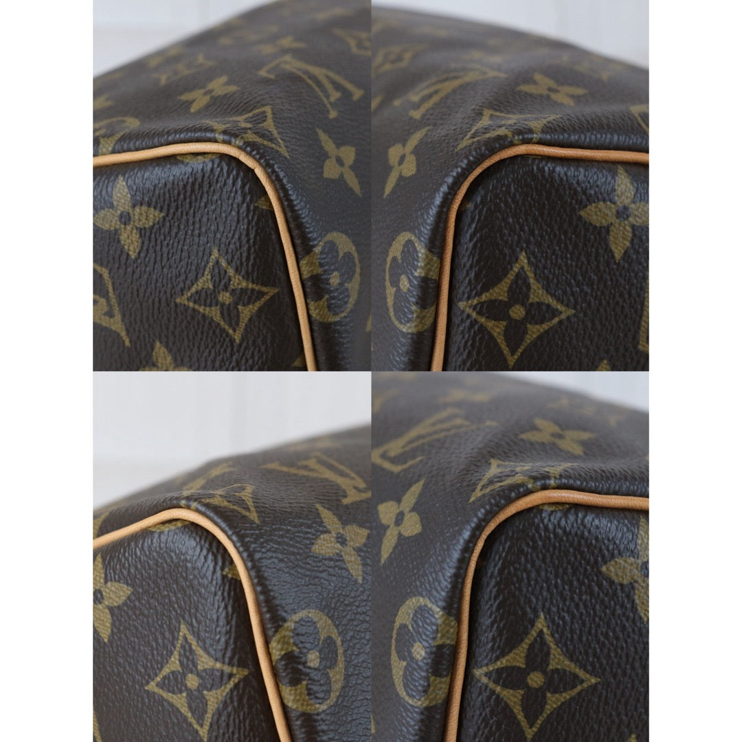 Include Entrupy Certificate of Authenticity｜Very Good ( Rank A)｜ Louis Vuitton Monogram Speedy 25 Hand Bag With Shoulder Strap ｜X26040820