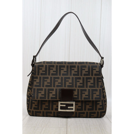 Good ( Rank AB)｜ FENDI Zucca Mamma Baguette Shoulder Bag｜25082705