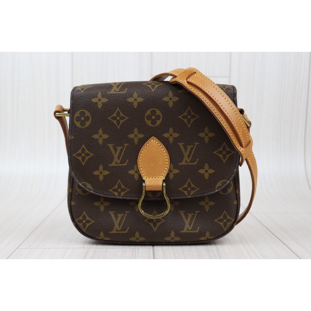 Rank AB ｜ LV Monogram Saint Cloud MM Shoulder Bag ｜24012920