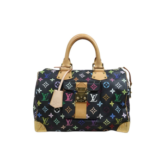 Good ( Rank AB) ｜ LV Monogram Multicolor Speedy 30 Handbag｜S26021402
