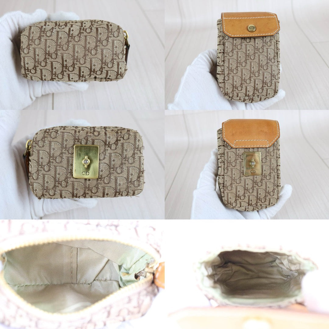 Good ( Rank AB)｜ Dior Punk Canvas Khaki Shoulder Bag ｜S25120401