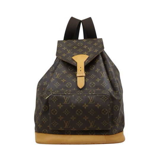 Include Entrupy Certificate of Authenticity｜Good ( Rank AB)｜ Louis Vuitton Monogram Montsouris GM Backpack｜26011404