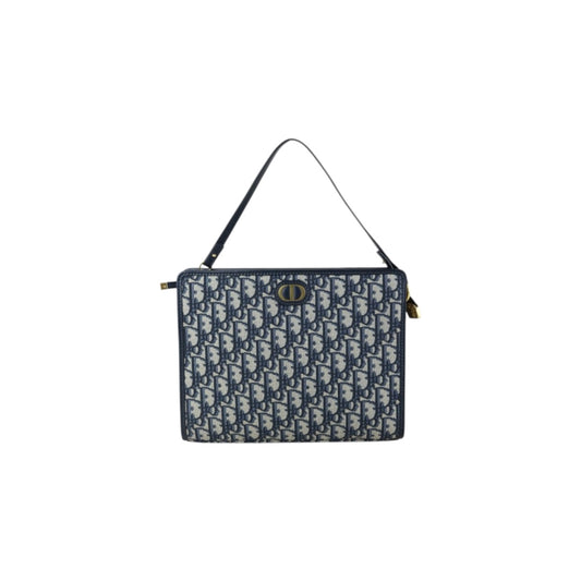Include Entrupy Certificate of Authenticity｜Very Good ( Rank A)｜Full Set Dior 25 Montaigne Oblique Pouch Handbag｜S26050602