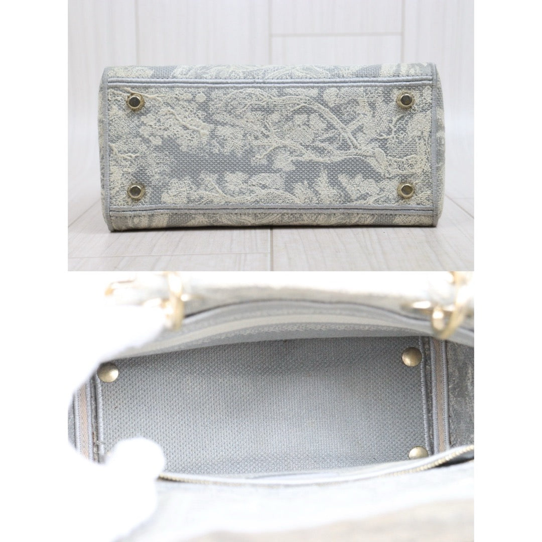 Include Entrupy Certificate of Authenticity｜Good ( Rank AB)｜  Dior Lady D-Lite 2WAY Handbag Shoulder Bag Medium｜W26052202