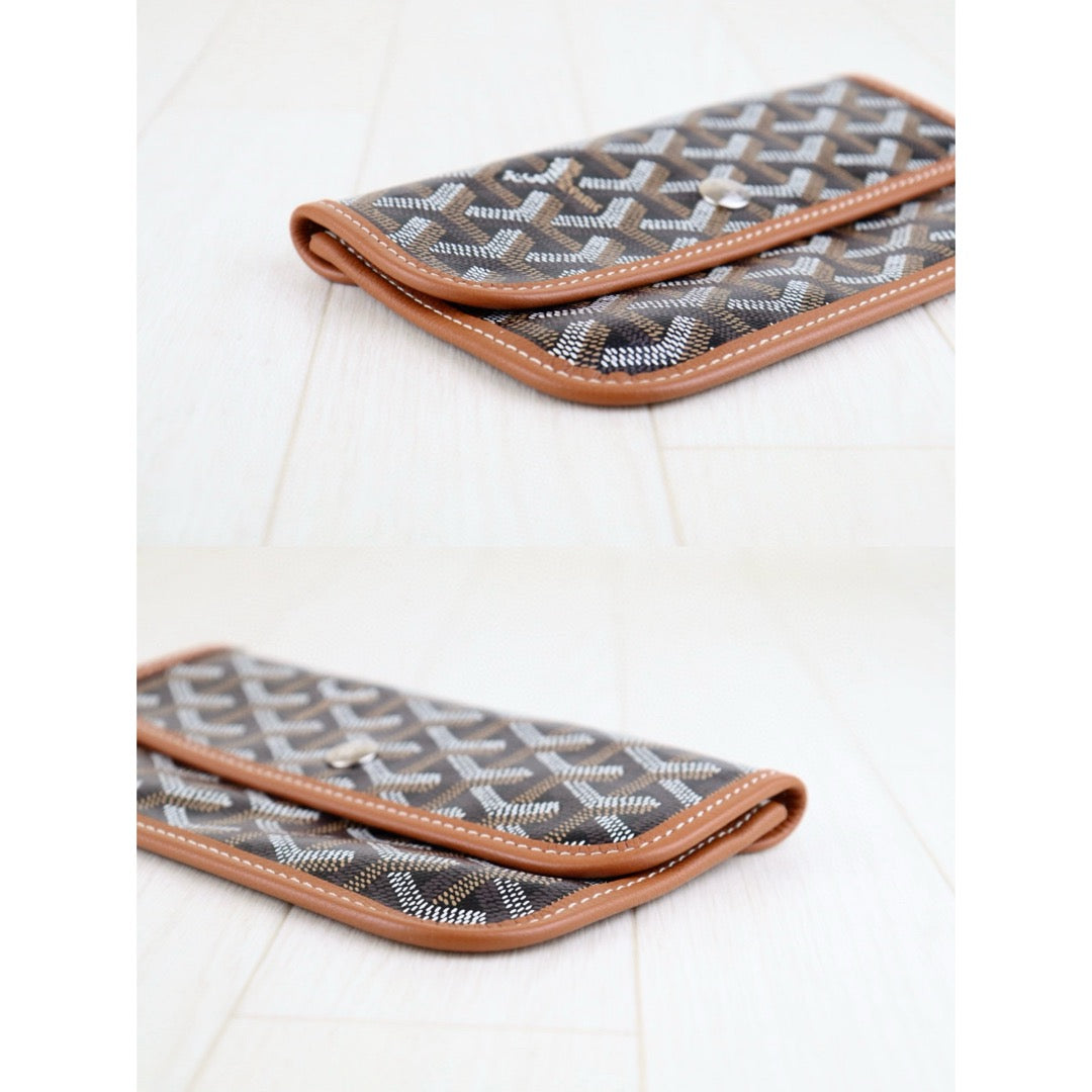 Very Good ( Rank A)｜ Goyard Saint-Louis PM Tote Bag Brown｜H25011102