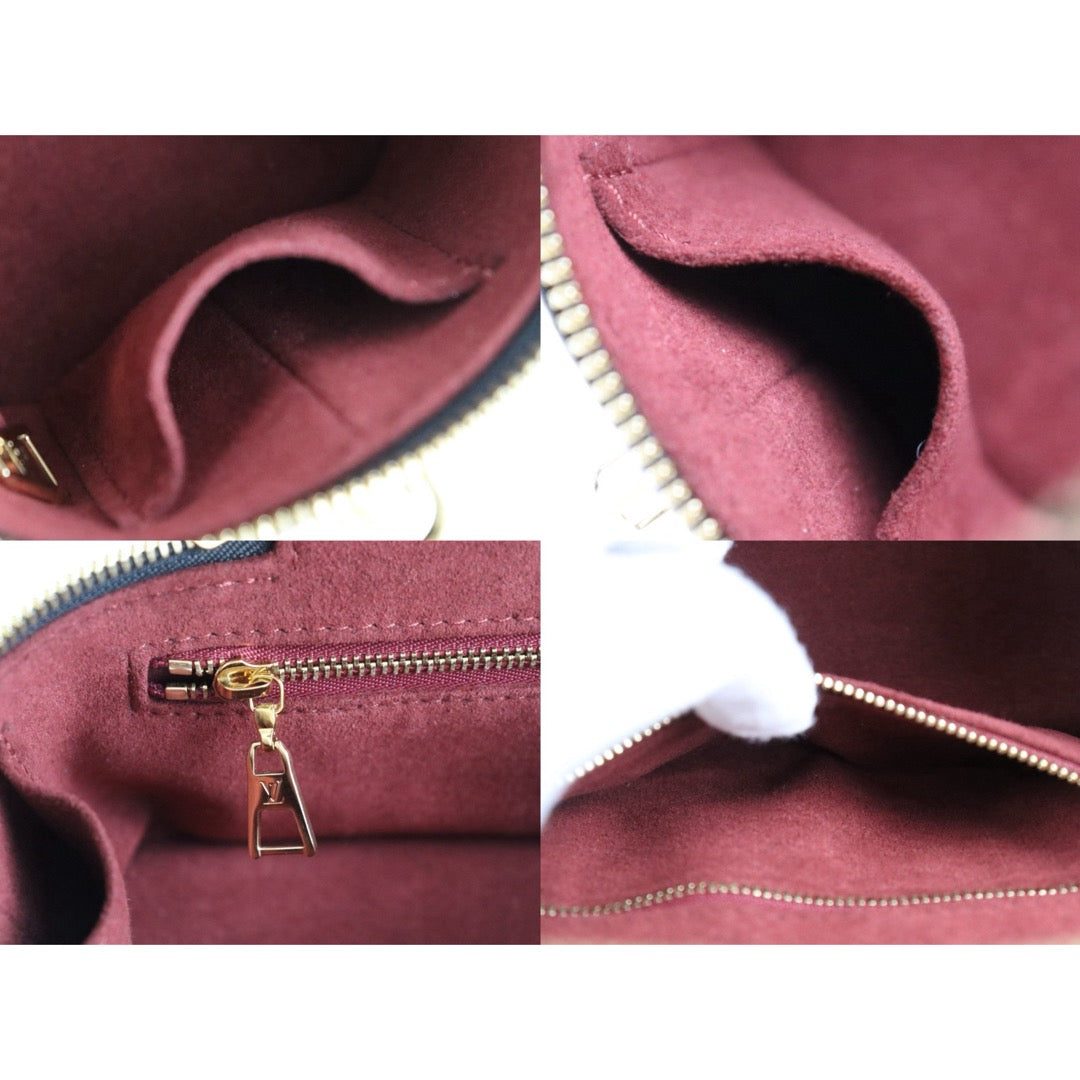 Include Entrupy Certificate of Authenticity｜Very Good ( Rank A) ｜Louis Vuitton Monogram Empreinte Leather vanity PM Hand Bag With Shoulder Strap｜S26090718