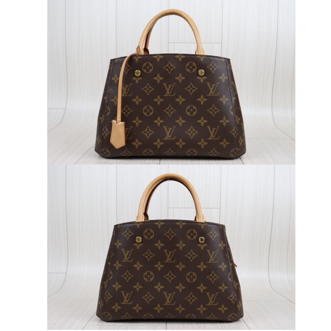 Rank A ｜LV Monogram Montaigne BB Hand Bag Shoulder Bag｜23112702