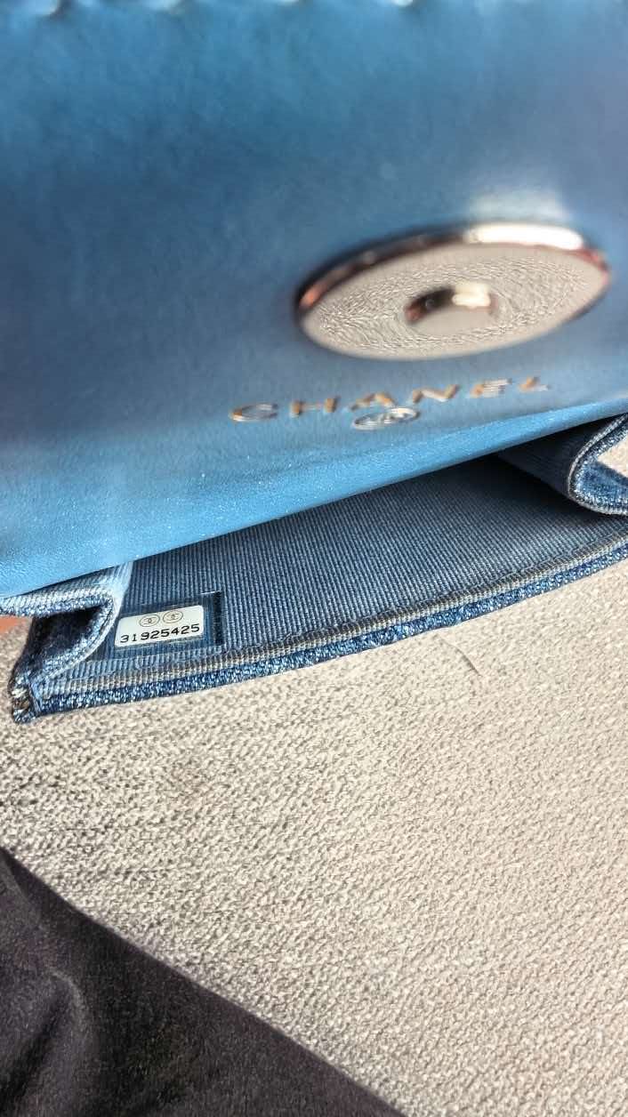 First installment 1/4｜ CHANEL Matrasse Chain Demin Blue 19Bag Shoulderbag