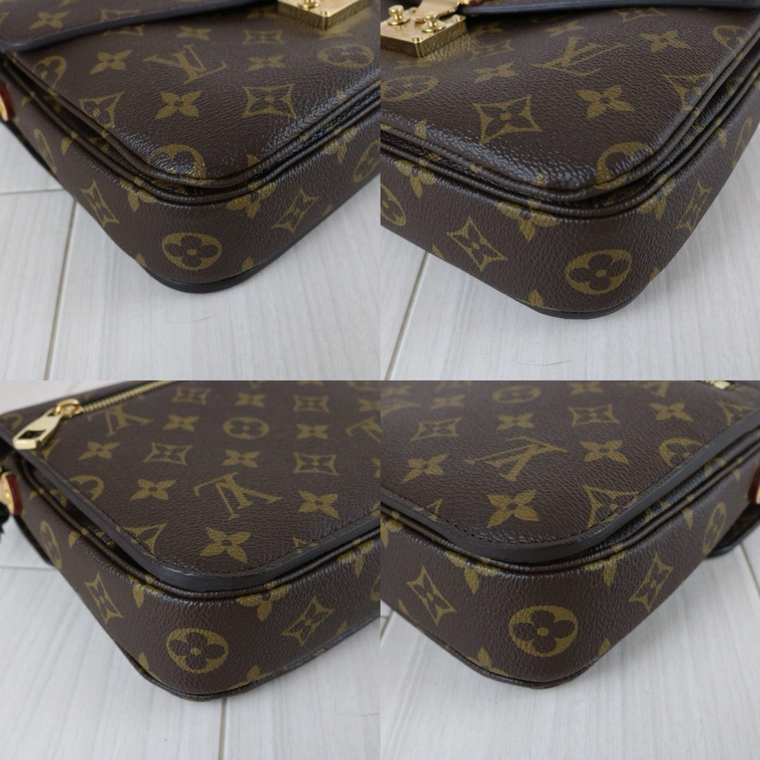 Include Entrupy Certificate of Authenticity｜Very Good ( Rank A)｜LV Monogram Pichette Metis ShoulderBag  IC Chips Model｜S26072001