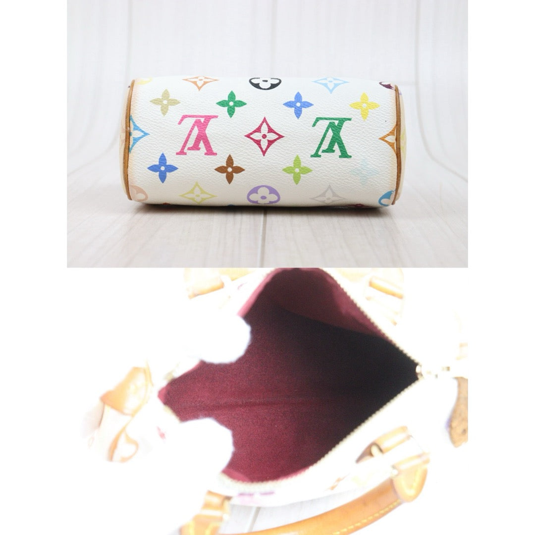 Good ( Rank AB)｜ LV Takashi Murakam Multi Monogram Mini Speedy Handbag ｜S25110421