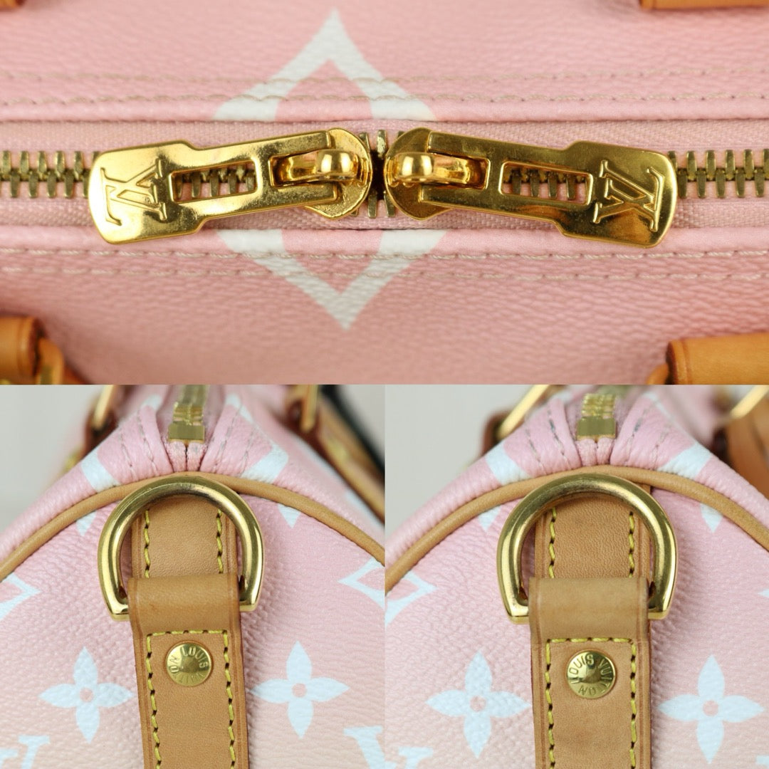 Good ( Rank AB)｜LV Monogram speedy25 Gradient color Limited edition Handbag WithShoulder Bag｜Counter Price ￥306,900JPY（Discontinued）｜B25030105