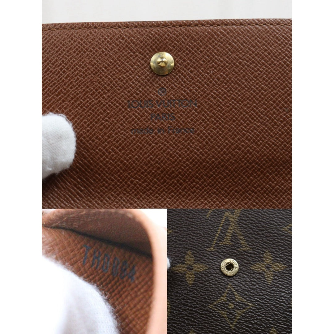 Include Entrupy Certificate of Authenticity｜Very Good ( Rank A)｜Louis Vuitton Monogram  Wallet ｜26041302