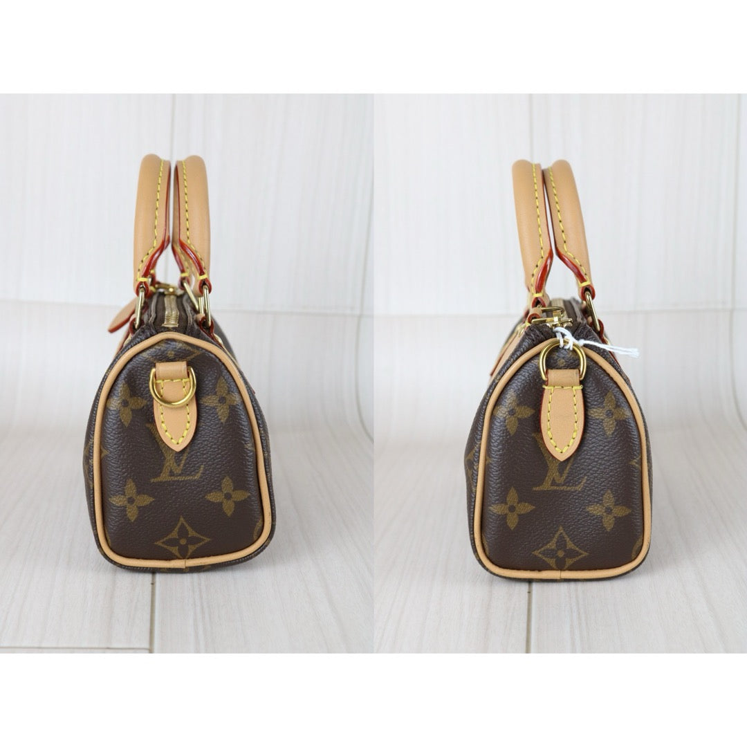 Very Good ( Rank A)｜LV Monogram Nano Speedy  Shoulder Bag｜W25092601