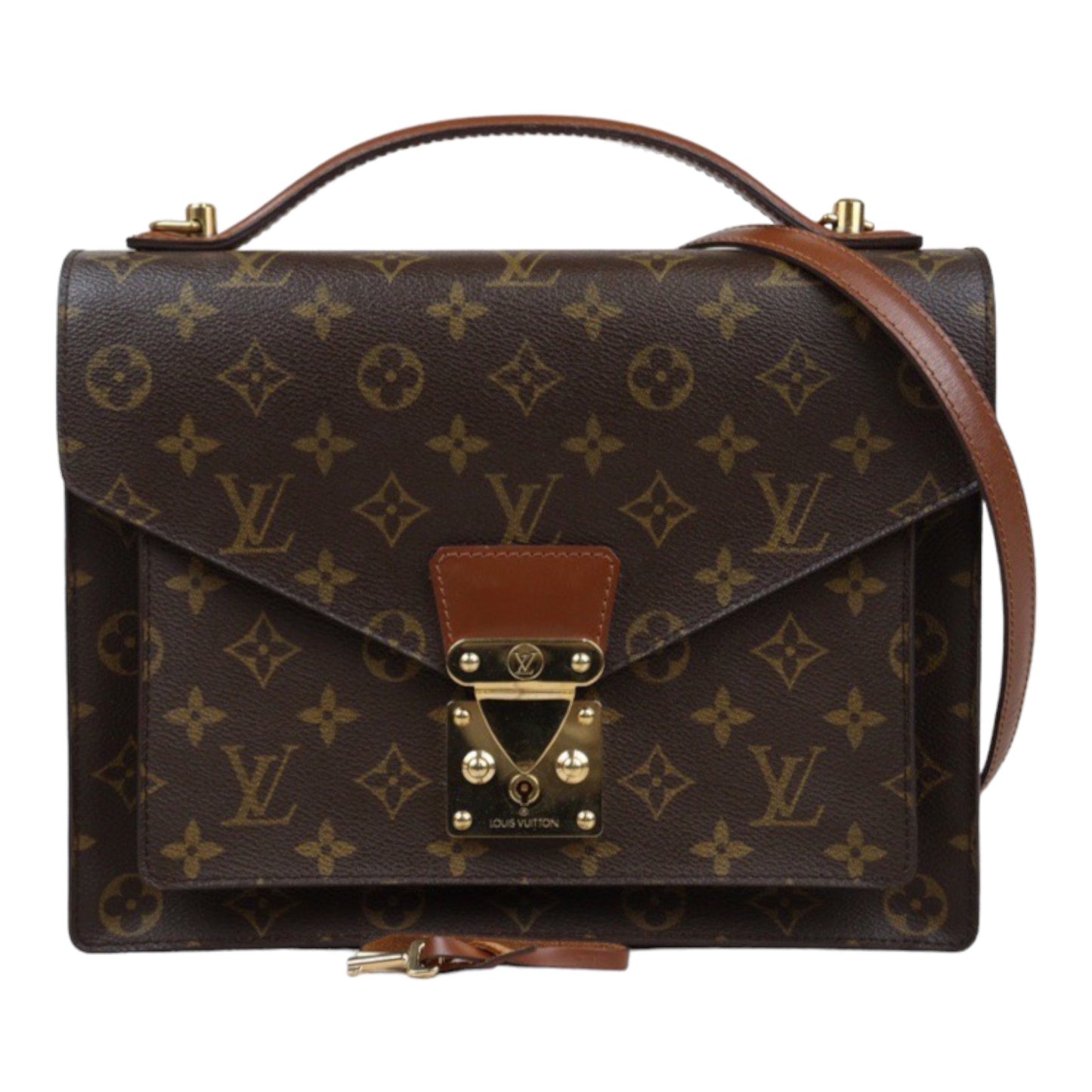 Rank AB｜ LV Monogram Monceau28 Shoulder Bag ｜24012304