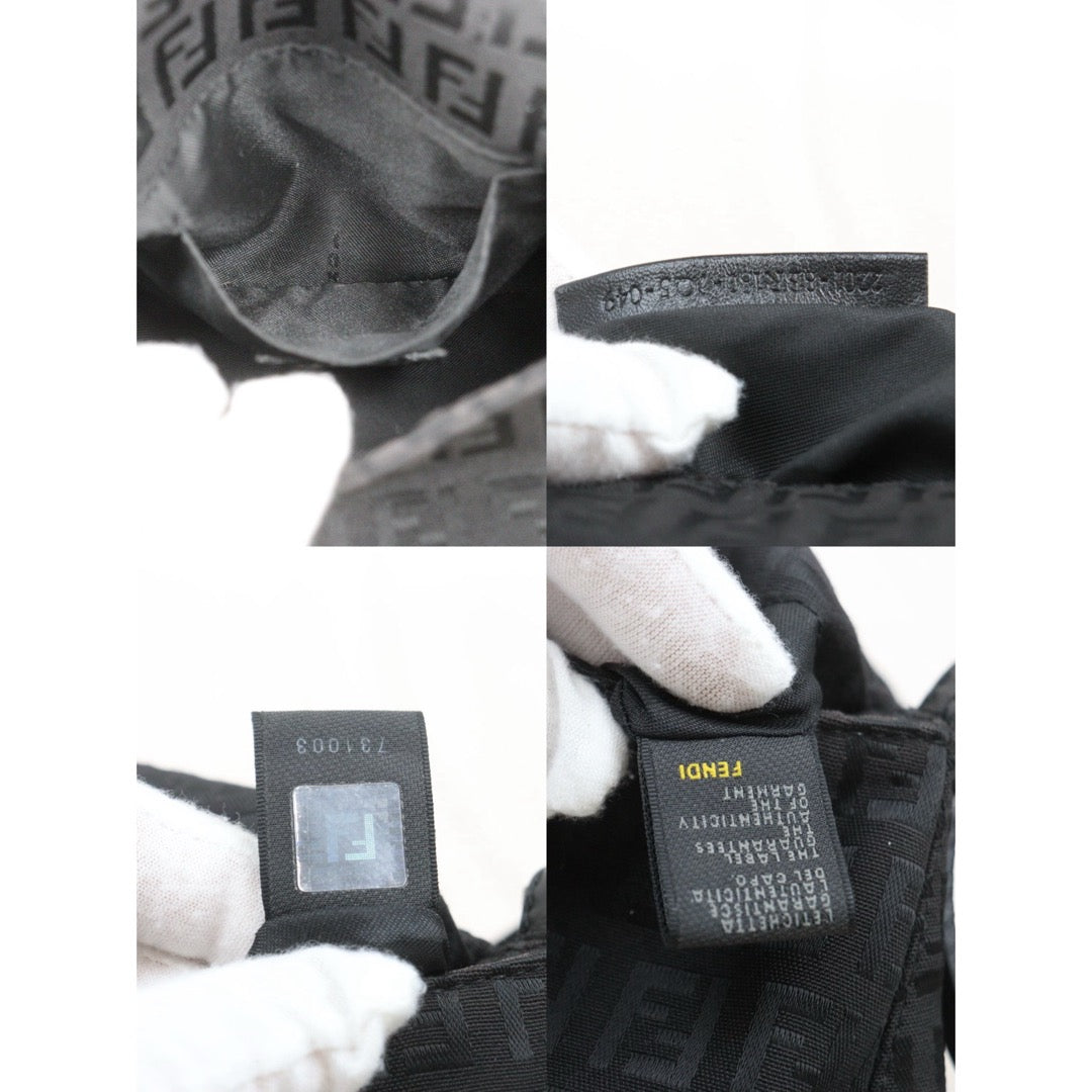 Good ( Rank AB)｜ FENDI Mamma Baguette Shoulder Bag Black ｜26012215
