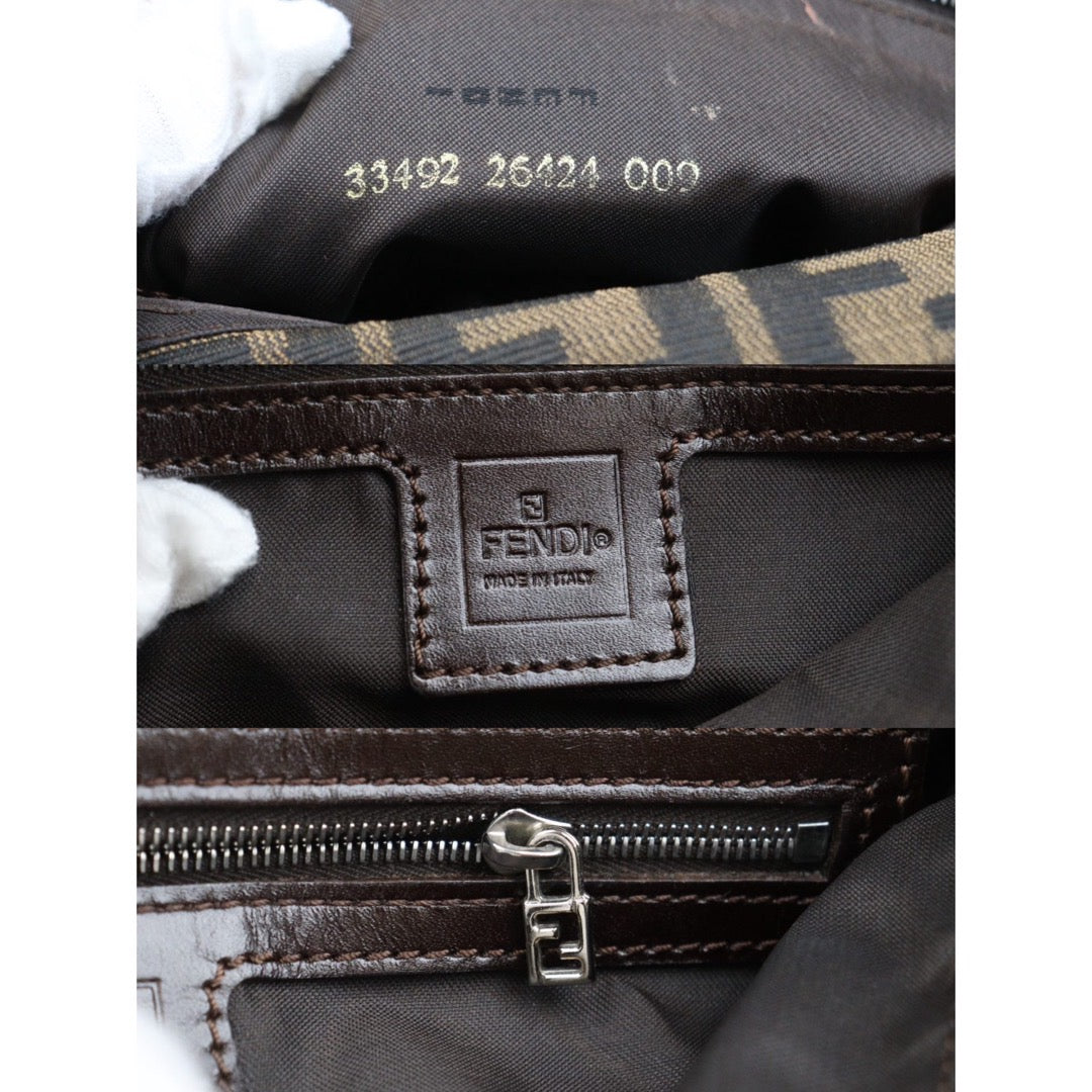 Rank AB ｜ FENDI Zucca Mamma Baguette Shoulder Bag｜24032906