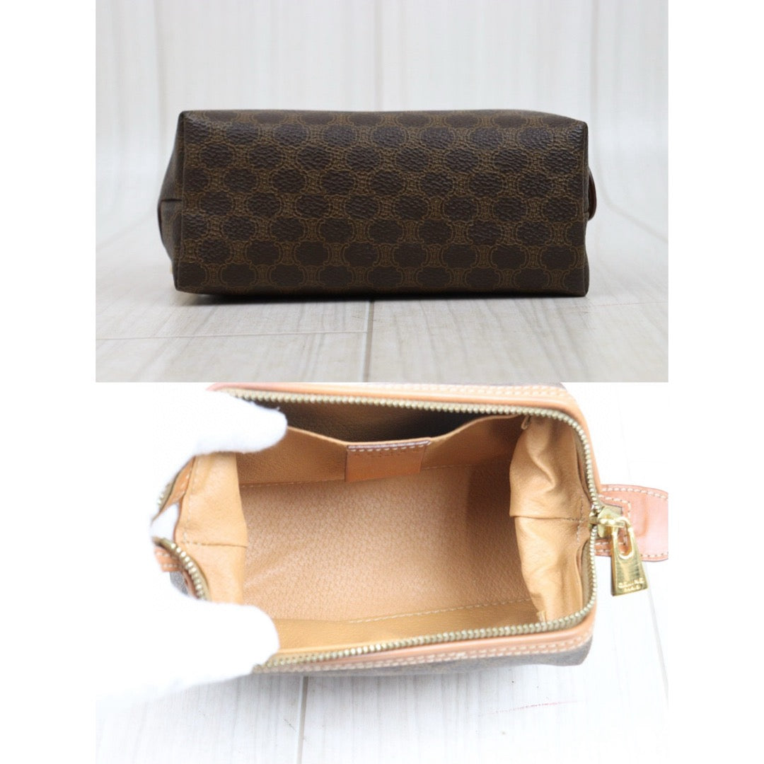 Good ( Rank AB)｜ CELINE Macadam Mini Pouch ｜25051511