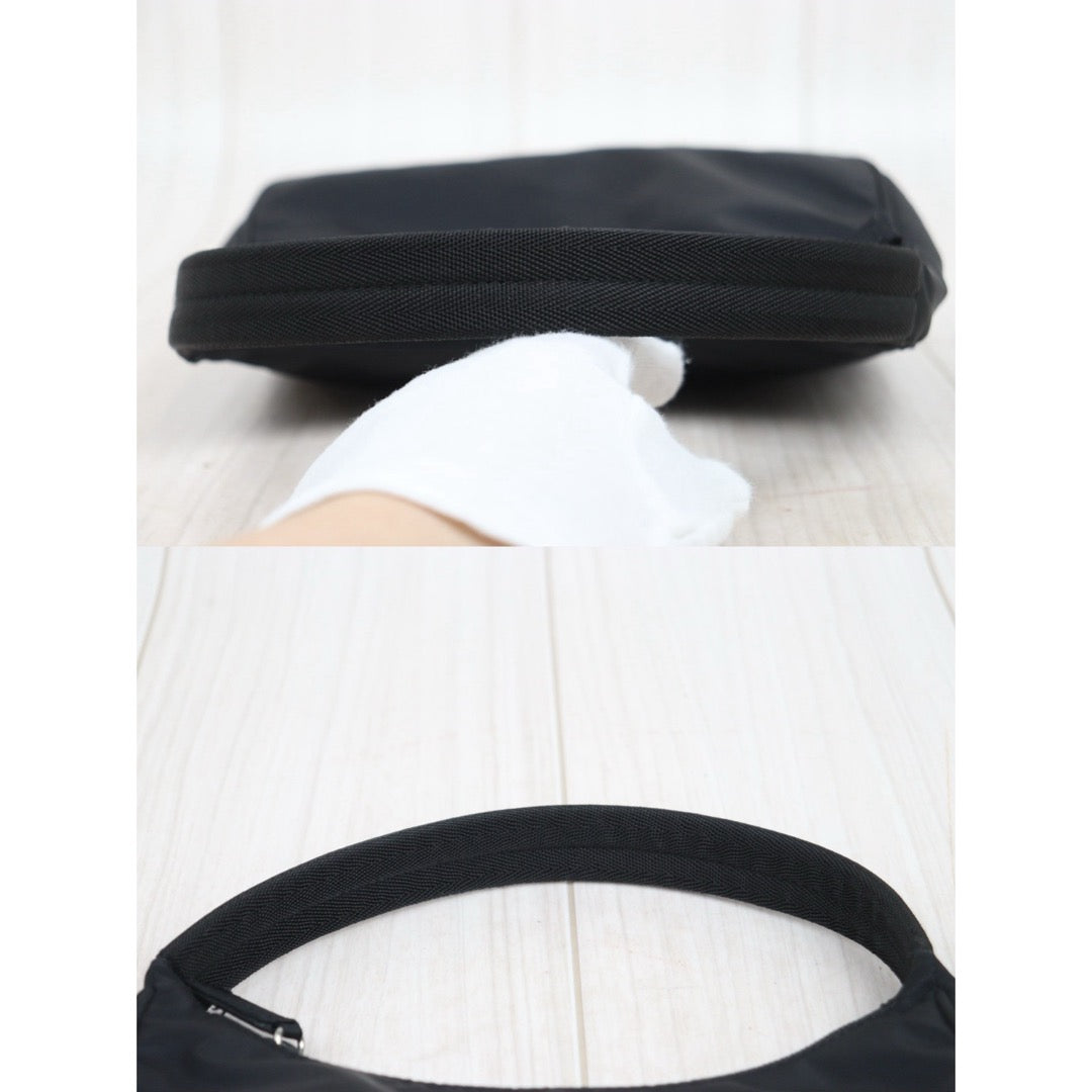 Very Good ( Rank A) ｜ PRADA Nylon HOBO HandBag Black｜25090404