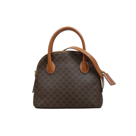 Include Entrupy Certificate of Authenticity｜Good ( Rank AB) ｜CELINE Macadam Handbag Shoulder Bag  ｜26062915