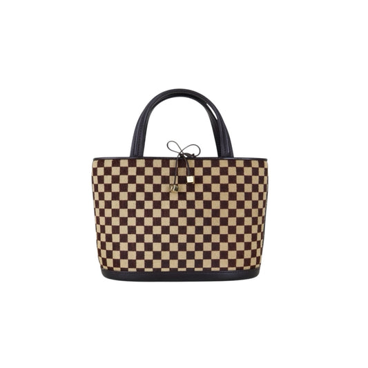 Good ( Rank AB)｜ LV Gazelle Damier Vavin Tote Handbag  Brown ｜H25112804