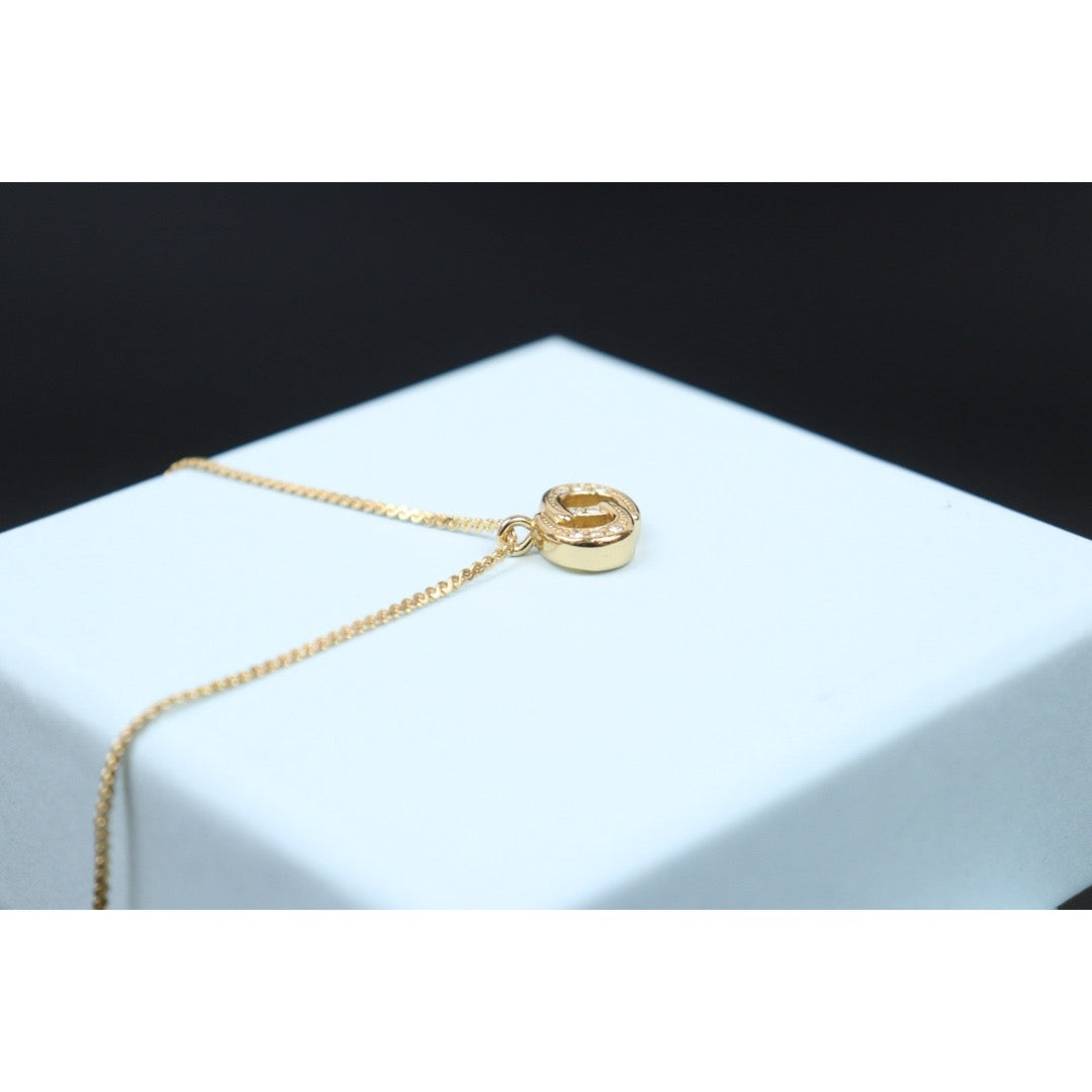 Very Good ( Rank A) ｜ Dior CD Rhinestone Necklace ｜25061222