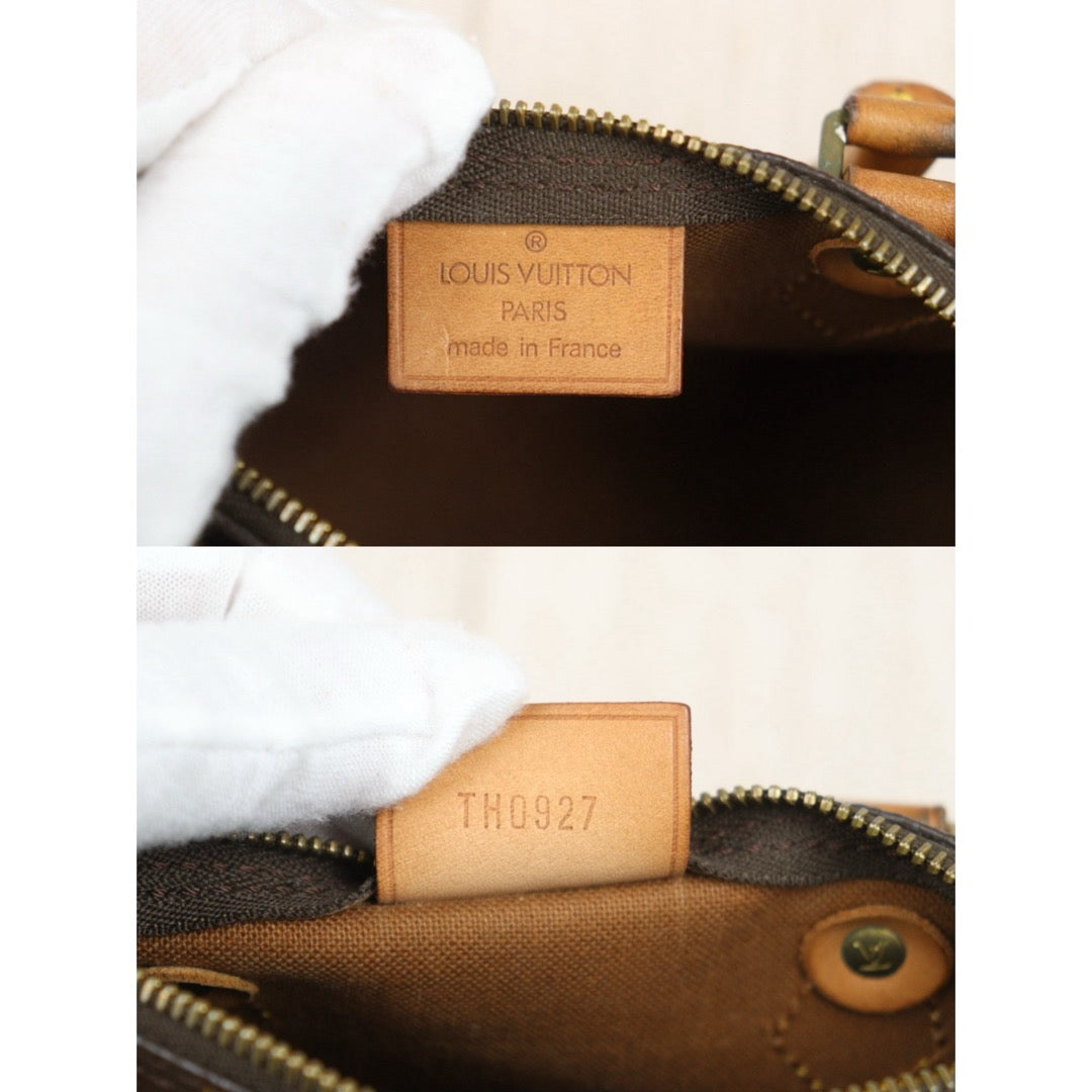 Good ( Rank AB)｜ LV Monogram Mini Speedy Handbag With Shoulderstrap｜25092606