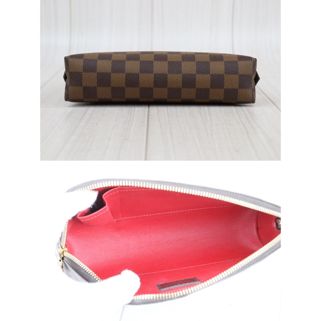 Rank A ｜LV Damier Pochette Cosmetics｜24011623